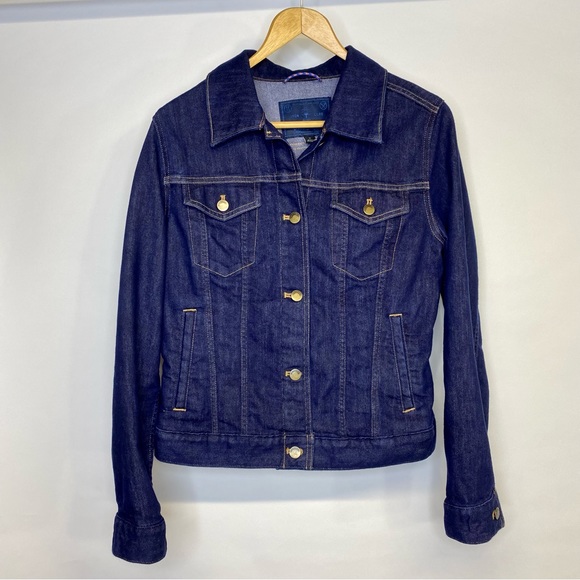 Patagonia Jackets & Coats Patagonia Dark Denim Jacket Poshmark